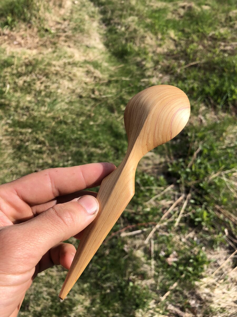 Carved spoon
